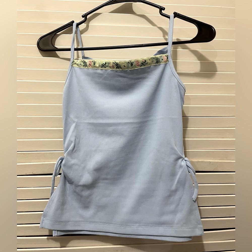 Charlotte Russe Light blue Tank top EUC